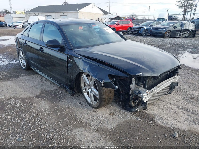 2016 Audi A6 VIN WAUFFAFC5GN185379 IAAI salvage auction — FRONT END, Salvage Title, sold $850 on 2026-07-13 (photo 1)