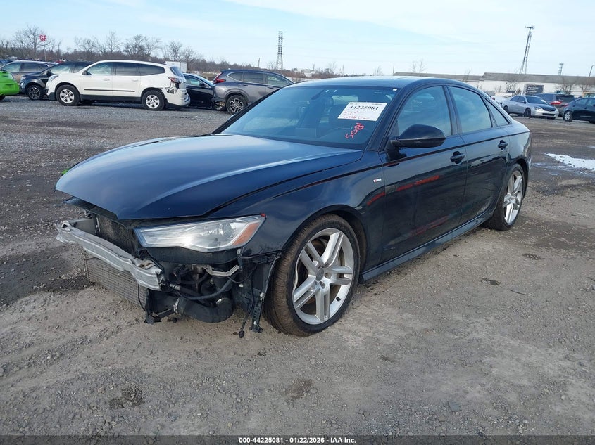 2016 Audi A6 VIN WAUFFAFC5GN185379 IAAI salvage auction — FRONT END, Salvage Title, sold $850 on 2026-07-13 (photo 2)