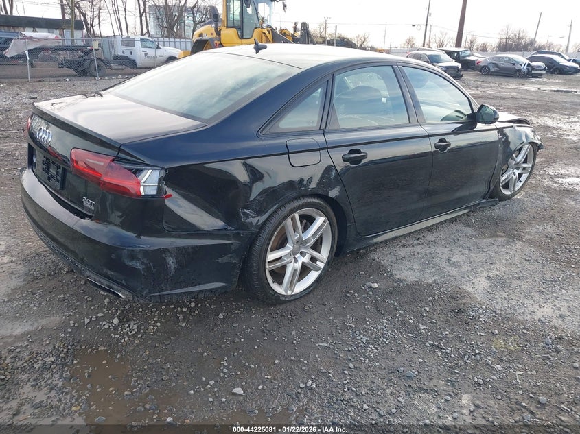 2016 Audi A6 VIN WAUFFAFC5GN185379 IAAI salvage auction — FRONT END, Salvage Title, sold $850 on 2026-07-13 (photo 4)