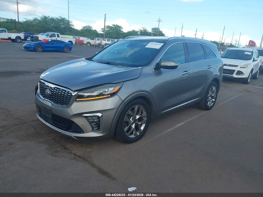 2019 Kia Sorento VIN 5XYPK4A57KG530408 IAAI salvage auction — RIGHT FRONT, Salvage (Hawaii), sold $2,150 on 2026-07-28 (photo 2)