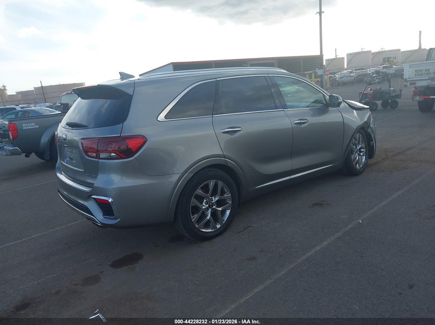 2019 Kia Sorento VIN 5XYPK4A57KG530408 IAAI salvage auction — RIGHT FRONT, Salvage (Hawaii), sold $2,150 on 2026-07-28 (photo 4)