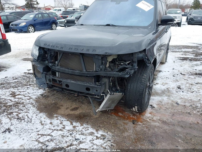 2016 Land rover RANGE ROVER VIN SALGS2EF5GA269965 IAAI salvage auction — FRONT END, Salvage Title, sold $6,775 on 2026-07-14 (photo 6)