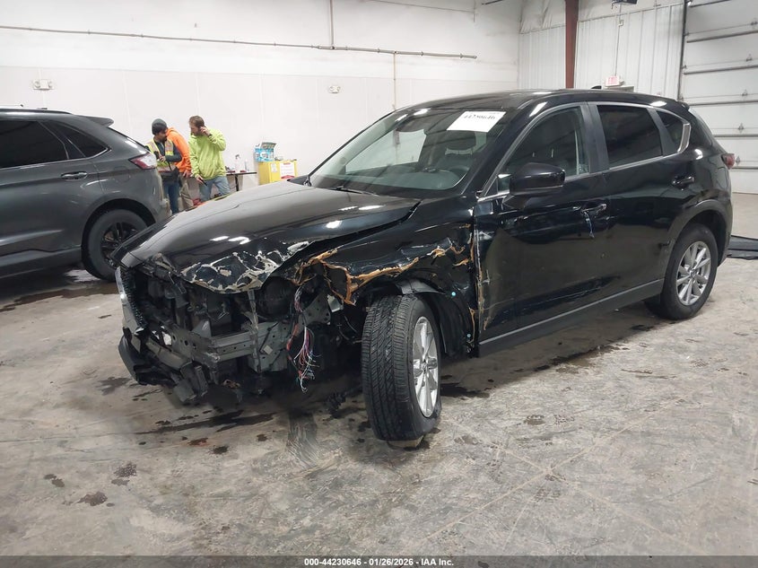 2023 Mazda Cx-5 VIN JM3KFBCM7P0203020 IAAI salvage auction — LEFT SIDE, Salvage Title, sold $4,350 on 2026-07-21 (photo 2)