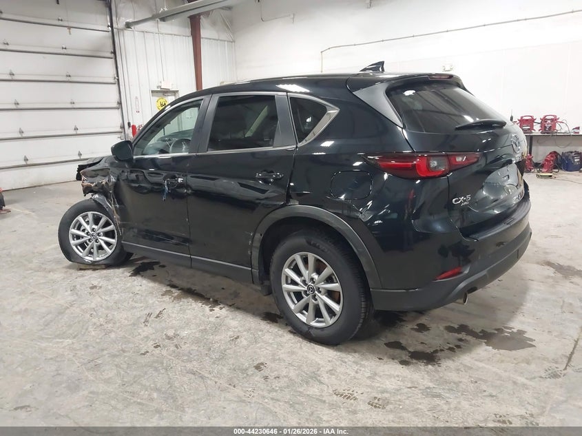 2023 Mazda Cx-5 VIN JM3KFBCM7P0203020 IAAI salvage auction — LEFT SIDE, Salvage Title, sold $4,350 on 2026-07-21 (photo 3)