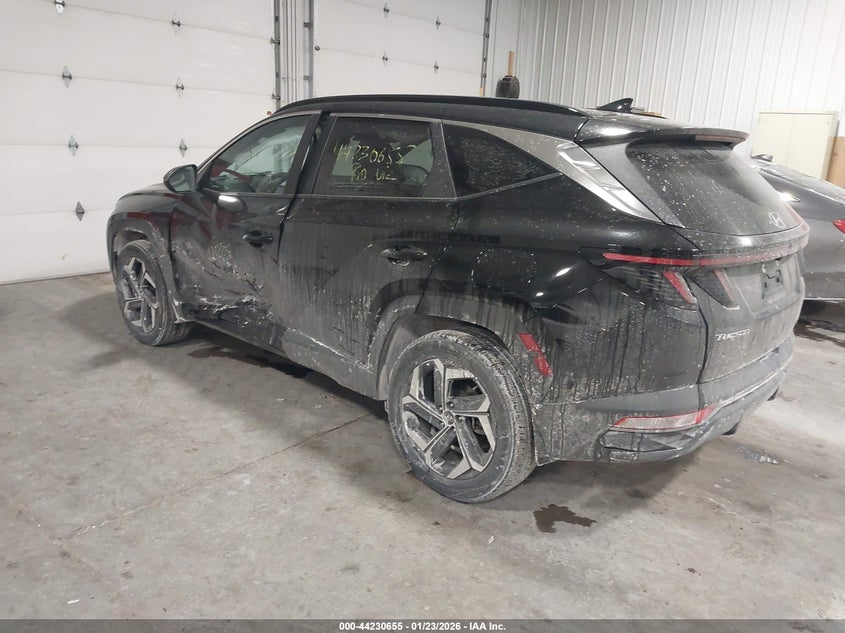 2022 Hyundai Tucson hybrid VIN KM8JFCA1XNU081029 IAAI salvage auction — LEFT SIDE, Salvage (Minnesota), sold $10,900 on 2026-07-15 (photo 3)