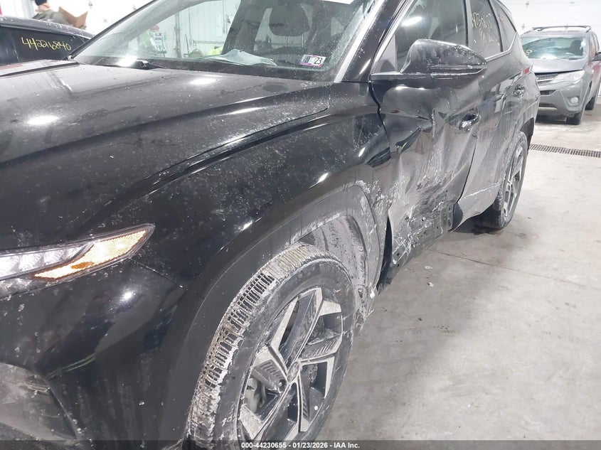 2022 Hyundai Tucson hybrid VIN KM8JFCA1XNU081029 IAAI salvage auction — LEFT SIDE, Salvage (Minnesota), sold $10,900 on 2026-07-15 (photo 6)