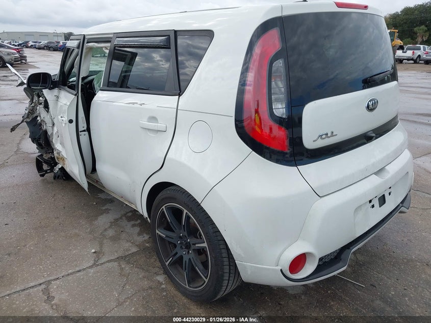 2016 Kia Soul VIN KNDJP3A55G7386086 IAAI salvage auction — FRONT END, Salvage Title, sold $575 on 2026-07-22 (photo 3)