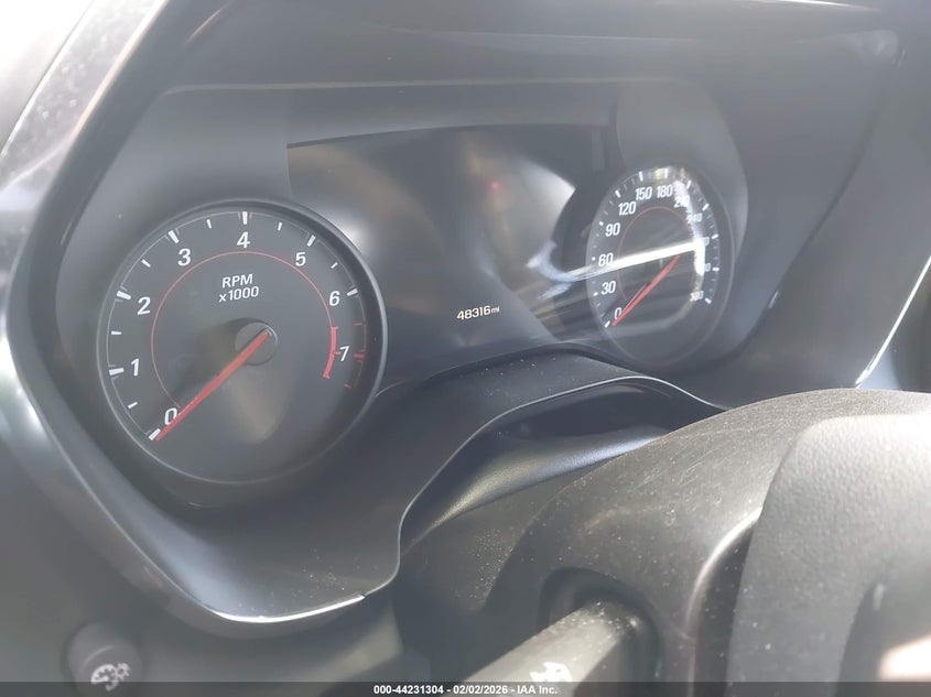 2019 Chevrolet Camaro VIN 1G1FE1R74K0153090 IAAI salvage auction — THEFT, Salvage Title, sold $8,600 on 2026-07-30 (photo 7)