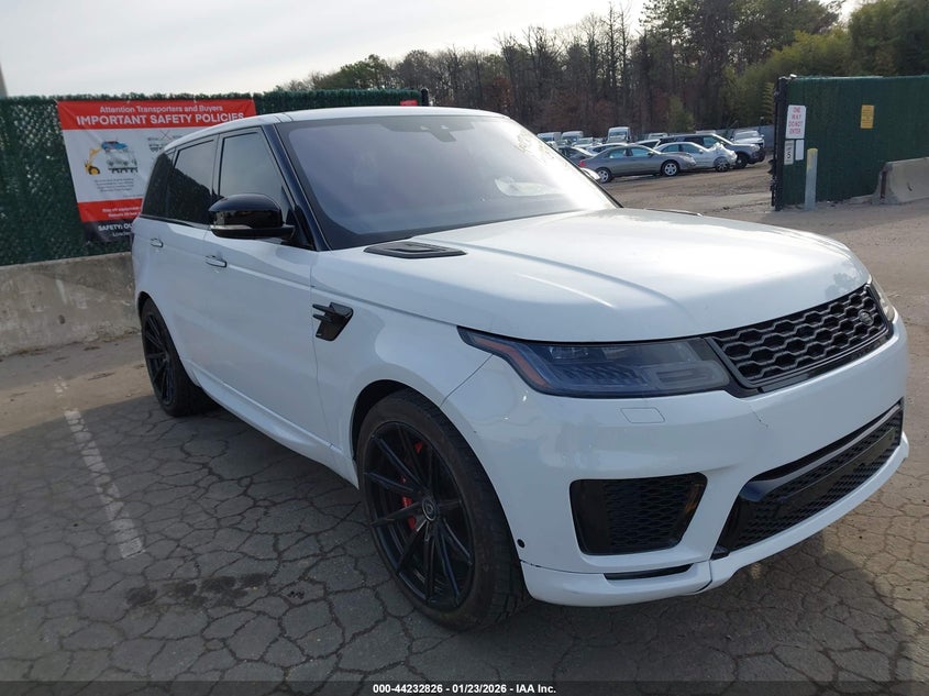 2019 Land rover Range rover sport VIN SALWV2SV8KA847788 IAAI salvage auction — Unknown, Salvage Title (California), sold $17,300 on 2026-02-03 (photo 1)