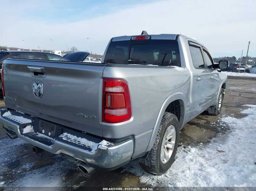 2021 Ram 1500 VIN 1C6SRFJT7MN751963 IAAI salvage auction — FRONT END, Salvage Title, sold $8,600 on 2026-07-29 (photo 4)