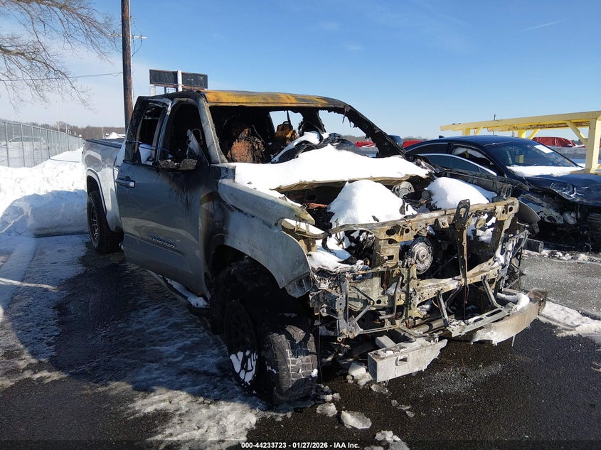 2024 Toyota Tundra VIN 5TFLA5EC7RX034306 IAAI salvage auction — EXTERIOR BURN, Salvage (New Jersey), sold $4,550 on 2026-07-06 (photo 1)