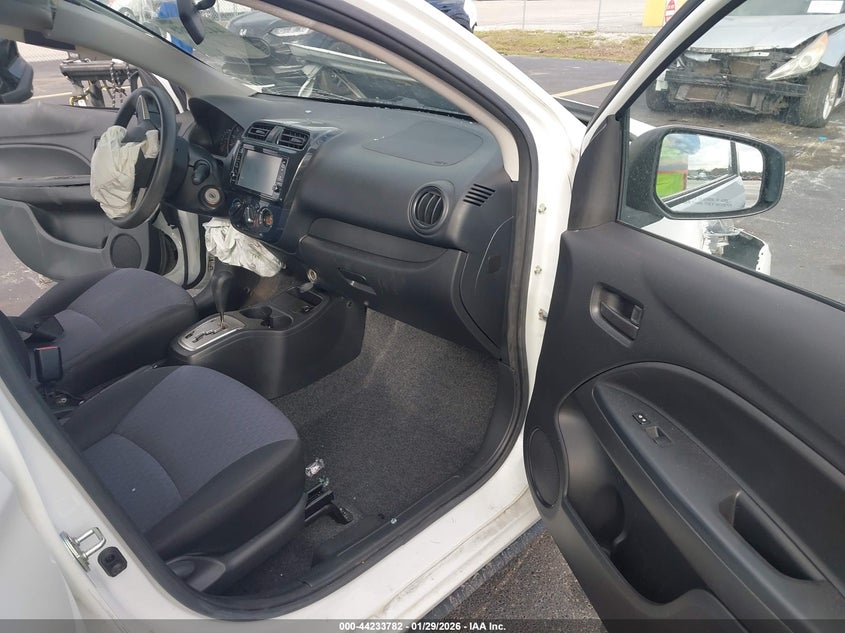 2019 Mitsubishi Mirage VIN ML32A3HJ3KH001137 IAAI salvage auction — ALL OVER, Rebuildable (Florida), sold $600 on 2026-07-18 (photo 5)