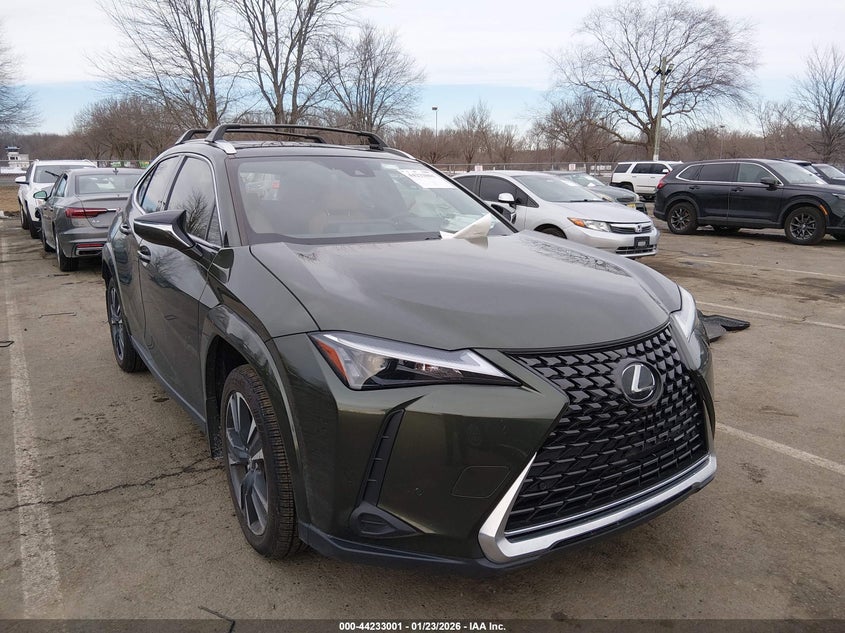 2023 Lexus Ux VIN JTHP9JBHXP2066792 IAAI salvage auction — REAR END, Salvage (New Jersey), sold $12,200 on 2026-07-16 (photo 1)