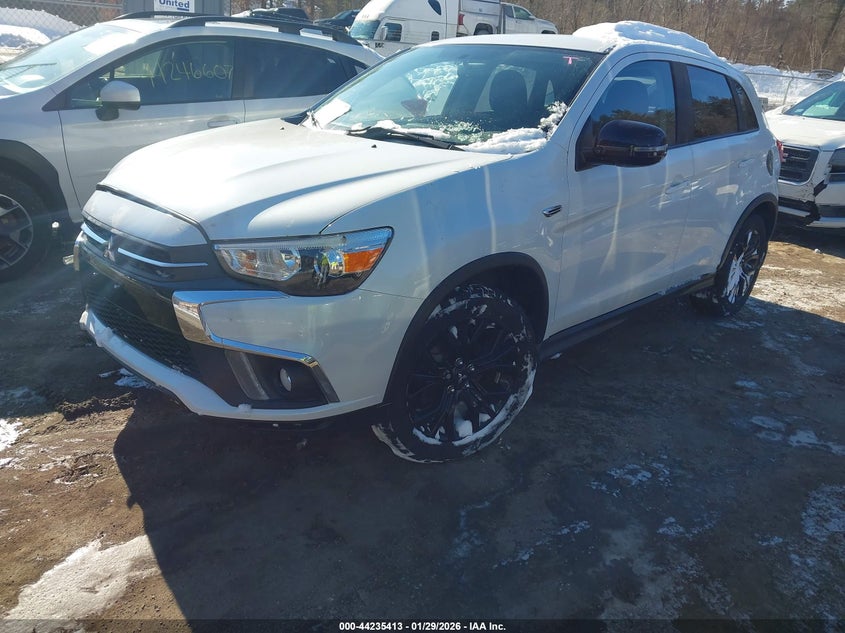2019 Mitsubishi Outlander VIN JA4AR3AU7KU022435 IAAI salvage auction — FRONT END, Salvage Title, sold $2,950 on 2026-07-21 (photo 2)