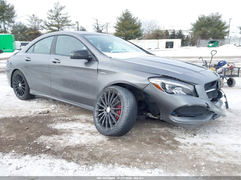 2017 Mercedes-benz Cla-klasse VIN WDDSJ4GB4HN426475 IAAI salvage auction — LEFT REAR, Salvage Title, sold $1,900 on 2026-07-07 (photo 1)