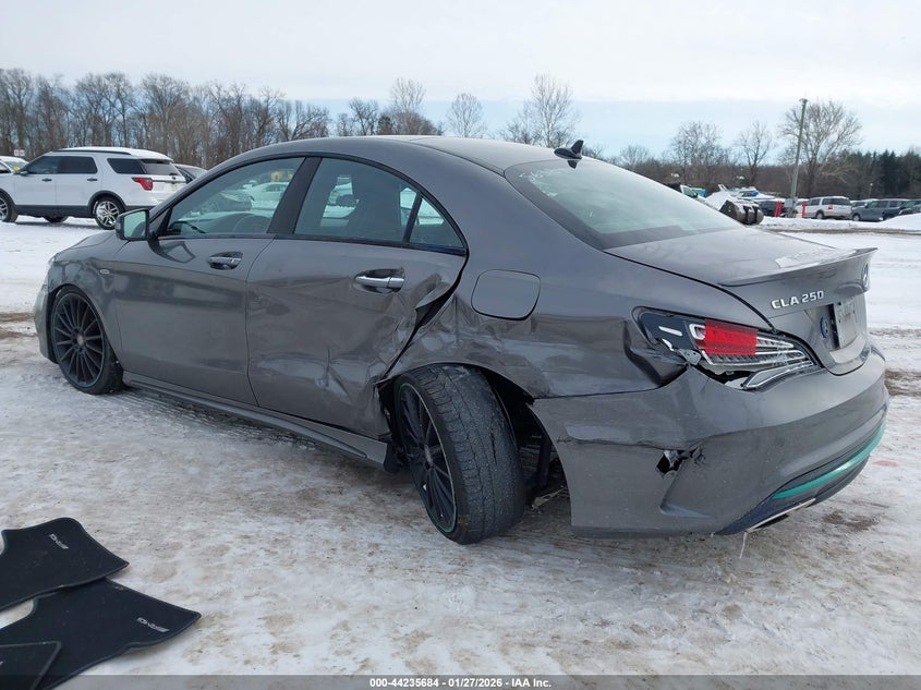 2017 Mercedes-benz Cla-klasse VIN WDDSJ4GB4HN426475 IAAI salvage auction — LEFT REAR, Salvage Title, sold $1,900 on 2026-07-07 (photo 3)
