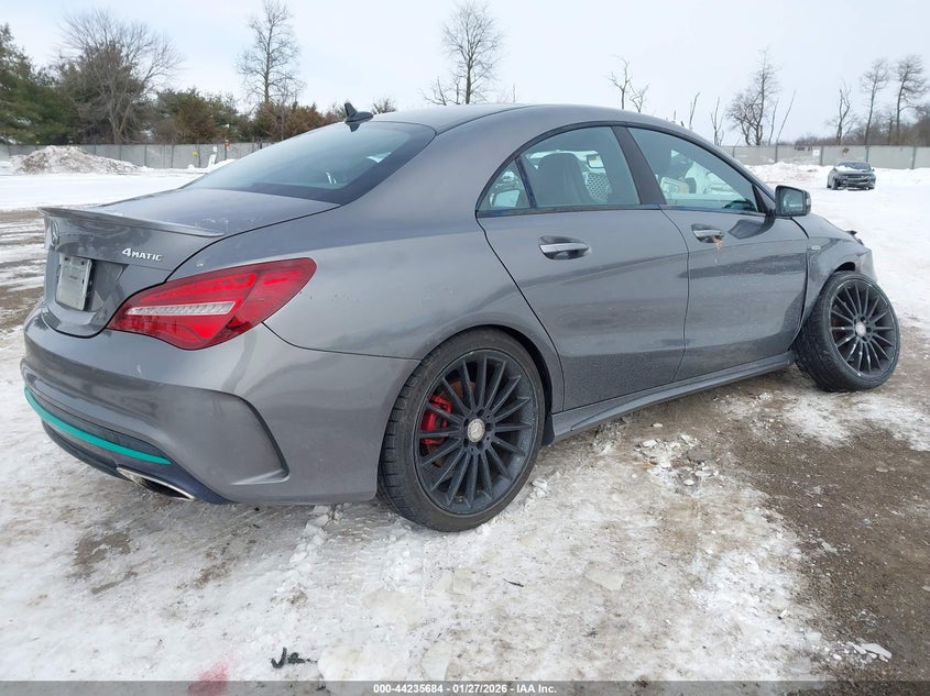 2017 Mercedes-benz Cla-klasse VIN WDDSJ4GB4HN426475 IAAI salvage auction — LEFT REAR, Salvage Title, sold $1,900 on 2026-07-07 (photo 4)