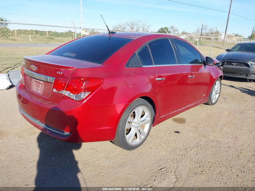 2014 Chevrolet Cruze VIN 1G1PG5SB8E7249790 IAAI salvage auction — FRONT END, Salvage Title, sold $350 on 2026-07-28 (photo 4)