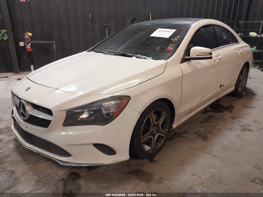 2018 Mercedes-benz Cla-klasse VIN WDDSJ4GB9JN522690 IAAI salvage auction — LEFT & RIGHT, Salvage Title, sold $2,150 on 2026-08-11 (photo 2)