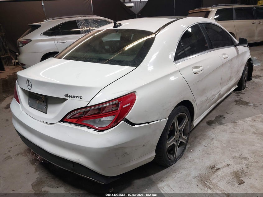2018 Mercedes-benz Cla-klasse VIN WDDSJ4GB9JN522690 IAAI salvage auction — LEFT & RIGHT, Salvage Title, sold $2,150 on 2026-08-11 (photo 4)