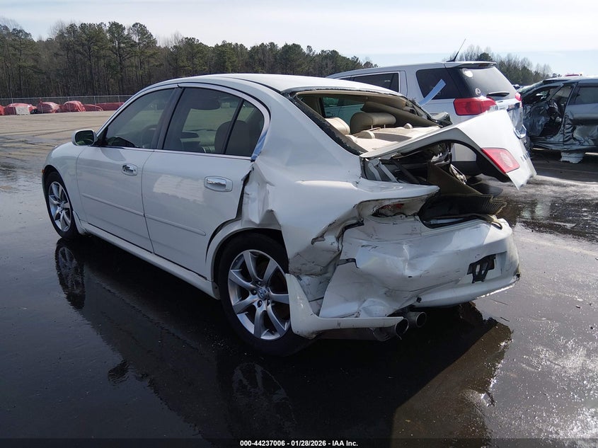 2005 Infiniti G VIN JNKCV51E15M212717 IAAI salvage auction — REAR END, Junk Receipt (North Carolina), sold $375 on 2026-07-15 (photo 3)