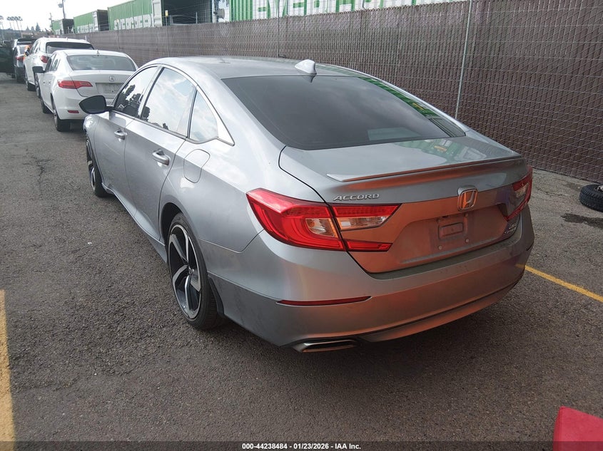 2020 Honda Accord VIN 1HGCV2F35LA030817 IAAI salvage auction — LEFT FRONT, Salvage (California), sold $6,000 on 2026-07-29 (photo 3)