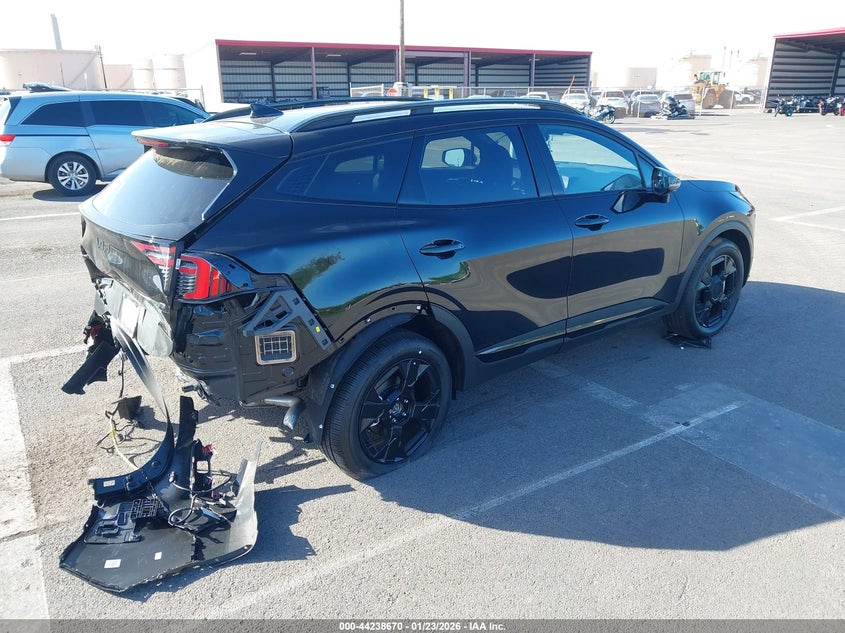2026 Kia Sportage VIN KNDPVDDG0T7293800 IAAI salvage auction — REAR END, Salvage (Hawaii), sold $11,325 on 2026-07-14 (photo 4)