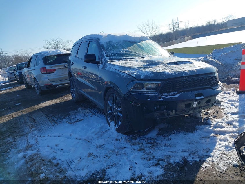 2024 Dodge Durango VIN 1C4SDJCTXRC214496 IAAI salvage auction — FRONT END, Salvage Title, sold $15,850 on 2026-07-28 (photo 1)