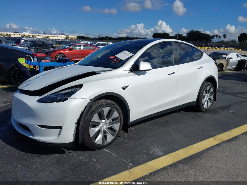 2023 Tesla Model y VIN 7SAYGAEE1PF789444 IAAI salvage auction — RIGHT FRONT, Other, sold $8,775 on 2026-07-16 (photo 2)