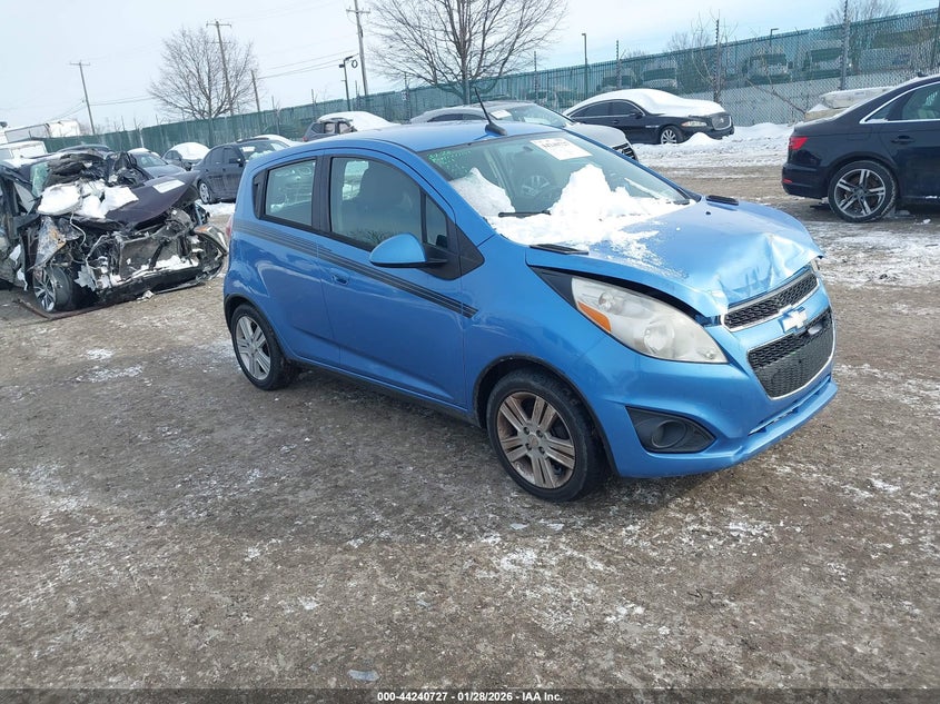2013 Chevrolet Spark VIN KL8CD6S92DC512341 IAAI salvage auction — FRONT END, Salvage (Pennsylvania), sold $25 on 2026-07-24 (photo 1)