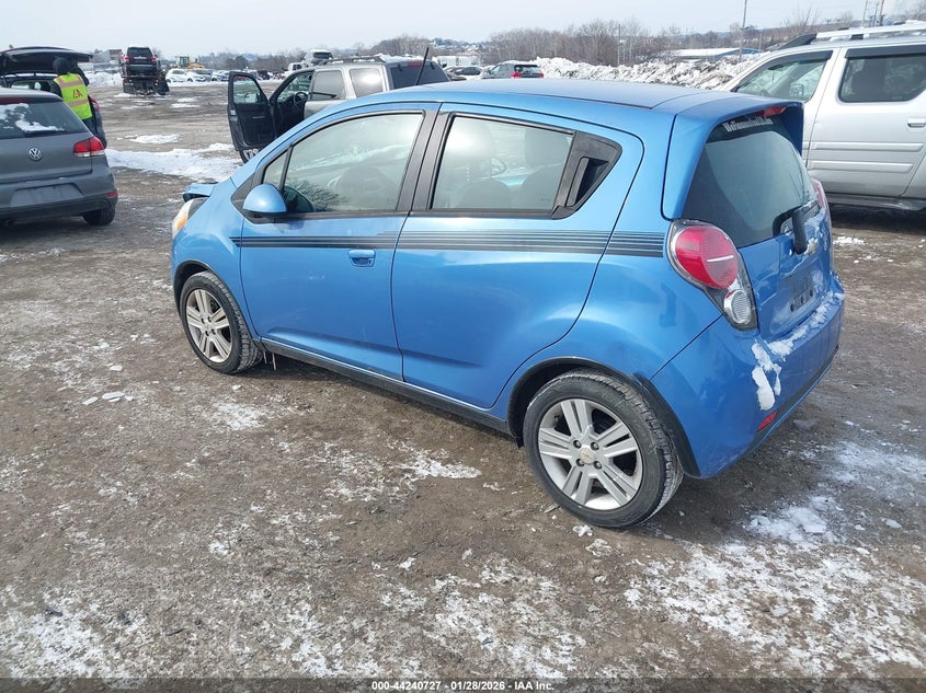 2013 Chevrolet Spark VIN KL8CD6S92DC512341 IAAI salvage auction — FRONT END, Salvage (Pennsylvania), sold $25 on 2026-07-24 (photo 3)