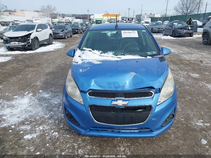 2013 Chevrolet Spark VIN KL8CD6S92DC512341 IAAI salvage auction — FRONT END, Salvage (Pennsylvania), sold $25 on 2026-07-24 (photo 6)
