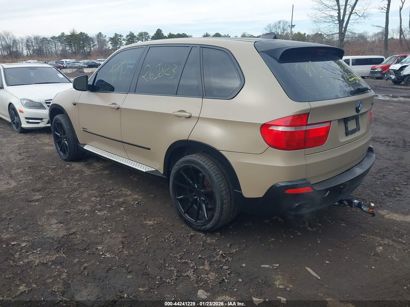 2010 BMW X5 VIN 5UXFE8C52AL310506 IAAI salvage auction — FRONT & REAR, Bill Of Sale (New York), sold $2,275 on 2026-07-07 (photo 3)