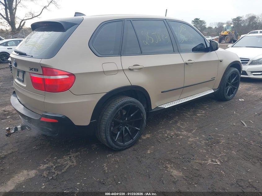 2010 BMW X5 VIN 5UXFE8C52AL310506 IAAI salvage auction — FRONT & REAR, Bill Of Sale (New York), sold $2,275 on 2026-07-07 (photo 4)