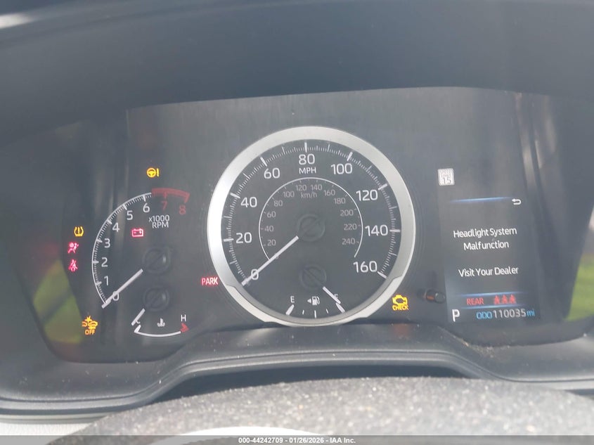2020 Toyota Corolla VIN 5YFEPRAE4LP023565 IAAI salvage auction — FRONT END, Salvage Title, sold $2,950 on 2026-07-09 (photo 7)