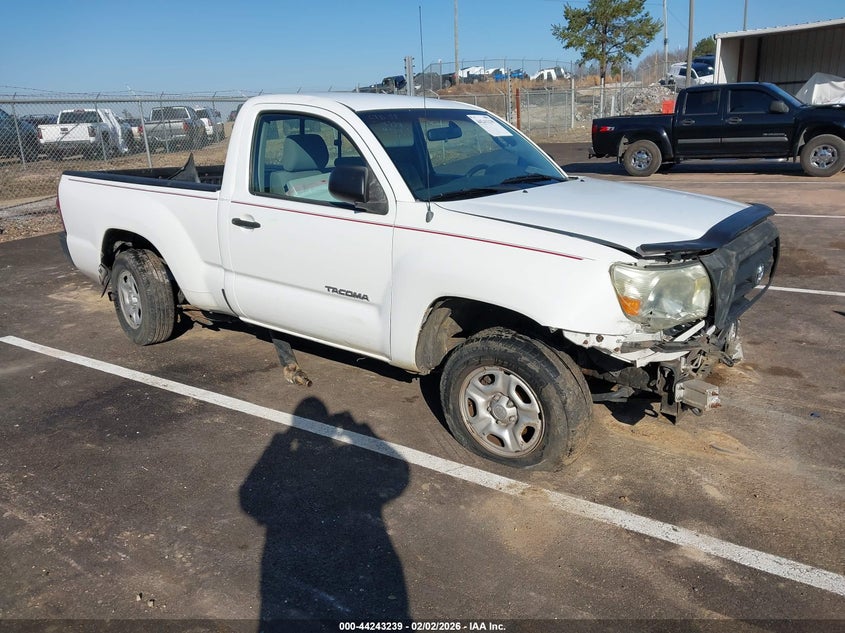 2006 Toyota Tacoma VIN 5TENX22N76Z309317 IAAI salvage auction — FRONT END, Salvage (Mississippi), sold $1,450 on 2026-07-23 (photo 1)