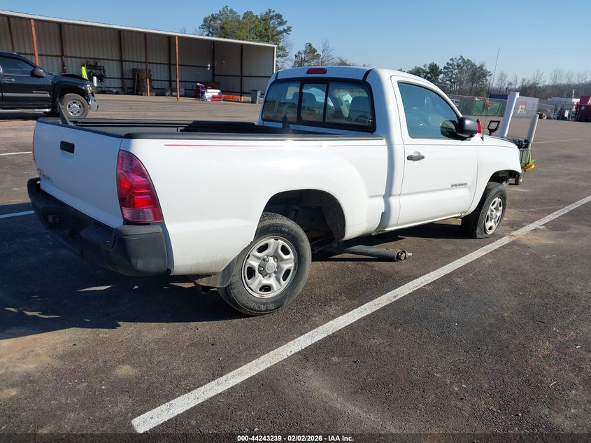 2006 Toyota Tacoma VIN 5TENX22N76Z309317 IAAI salvage auction — FRONT END, Salvage (Mississippi), sold $1,450 on 2026-07-23 (photo 4)