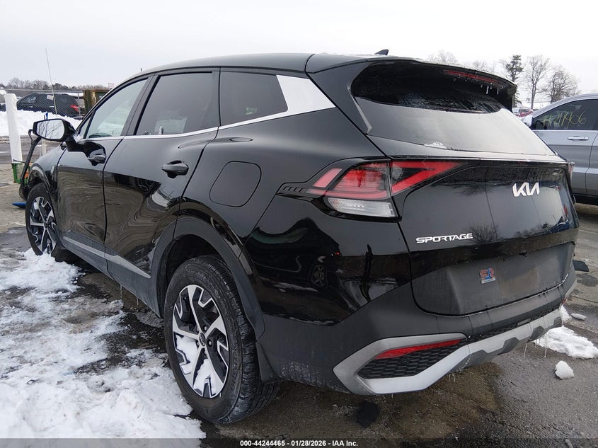 2023 Kia Sportage VIN 5XYK33AFXPG118923 IAAI salvage auction — FRONT END, Salvage (New Jersey), sold $3,850 on 2026-07-27 (photo 3)