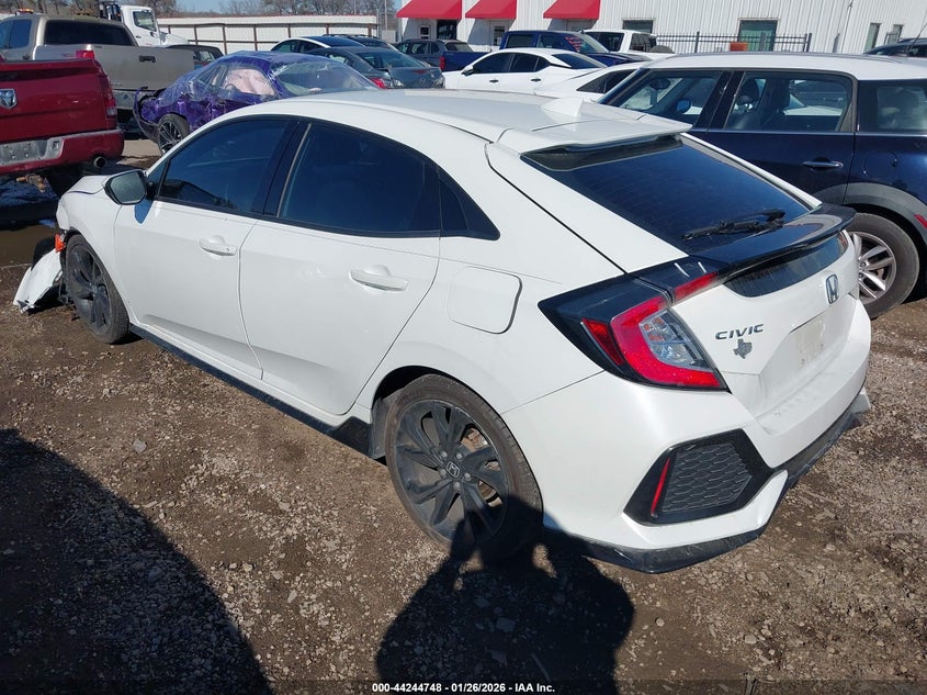 2019 Honda Civic VIN SHHFK7G40KU217248 IAAI salvage auction — FRONT END, Salvage Title, sold $6,550 on 2026-07-07 (photo 3)