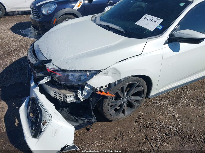 2019 Honda Civic VIN SHHFK7G40KU217248 IAAI salvage auction — FRONT END, Salvage Title, sold $6,550 on 2026-07-07 (photo 6)