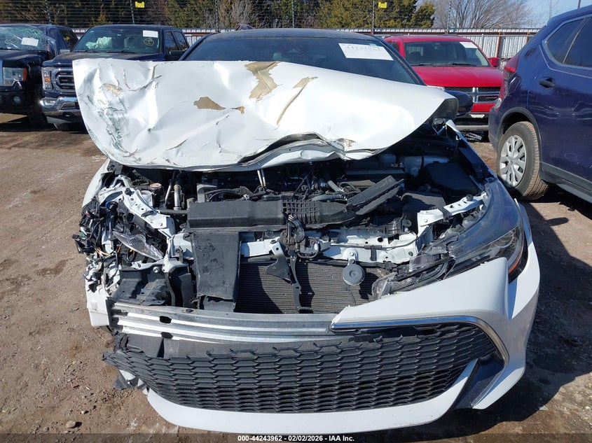 2021 Toyota Corolla VIN JTNC4MBE7M3133582 IAAI salvage auction — FRONT END, Salvage Title, sold $4,000 on 2026-07-29 (photo 6)
