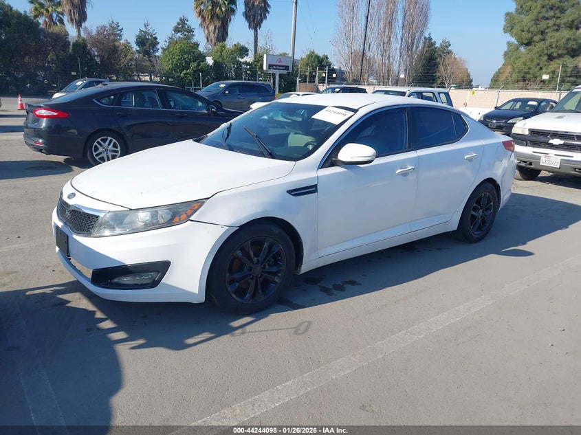 2012 Kia Optima VIN 5XXGN4A74CG005773 IAAI salvage auction — RIGHT FRONT, Salvage (California), sold $375 on 2026-07-06 (photo 2)