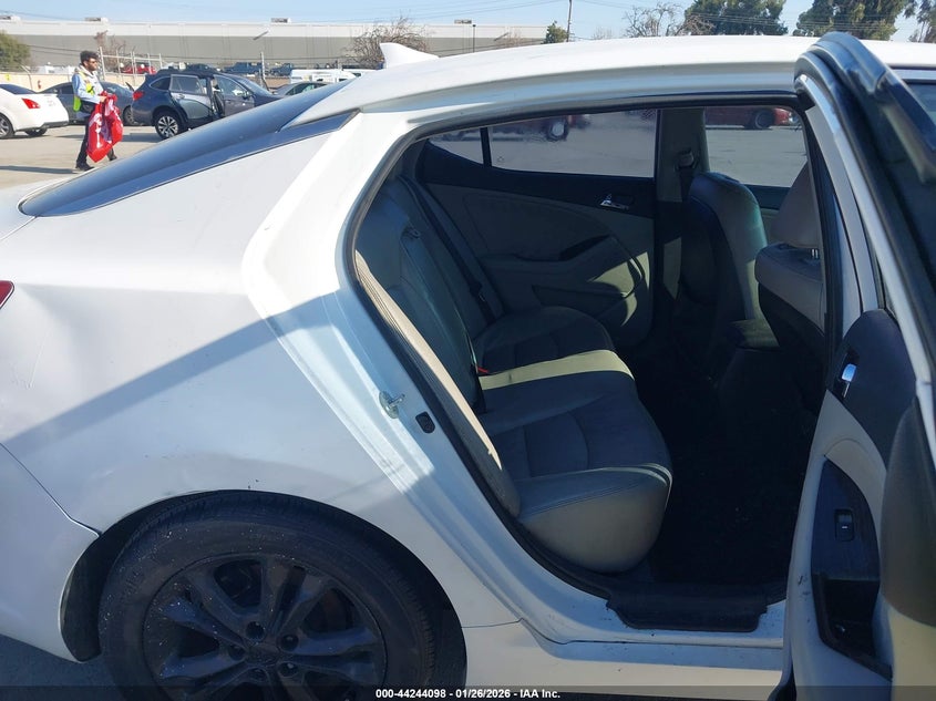 2012 Kia Optima VIN 5XXGN4A74CG005773 IAAI salvage auction — RIGHT FRONT, Salvage (California), sold $375 on 2026-07-06 (photo 8)