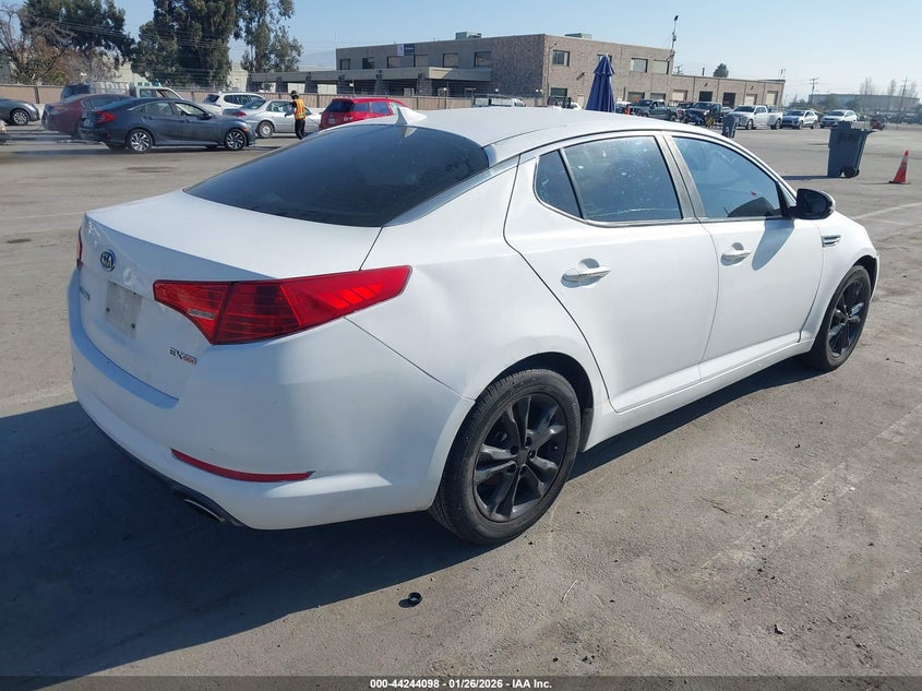 2012 Kia Optima VIN 5XXGN4A74CG005773 IAAI salvage auction — RIGHT FRONT, Salvage (California), sold $375 on 2026-07-06 (photo 4)