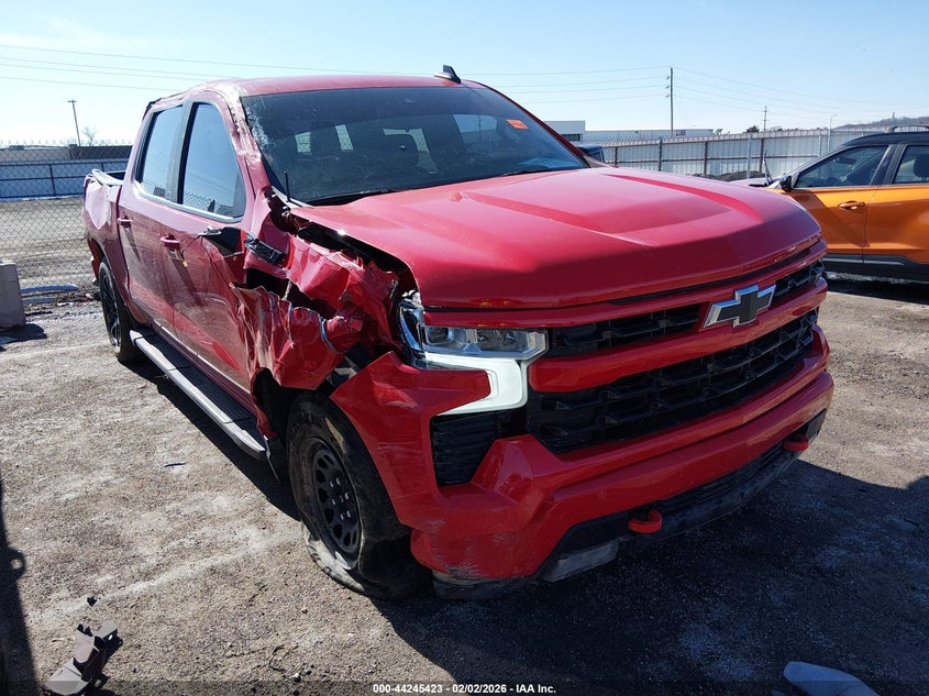 2022 Chevrolet Silverado VIN 1GCUDEED3NZ534725 — IAAI salvage auction photo