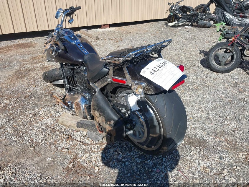 2021 Harley-davidson Fat boy VIN 1HD1YGK19MB067443 IAAI salvage auction — ALL OVER, Wait Title, sold $6,200 on 2026-09-16 (photo 3)