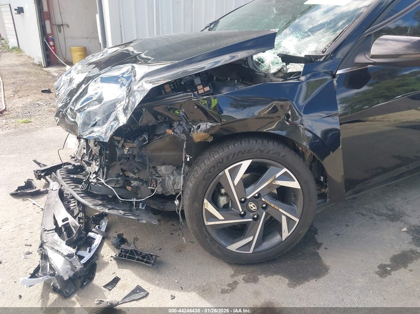 2024 Hyundai Elantra VIN KMHLN4DJ3RU107618 IAAI salvage auction — ENGINE DAMAGE, Salvage Title, sold $2,000 on 2026-07-07 (photo 6)