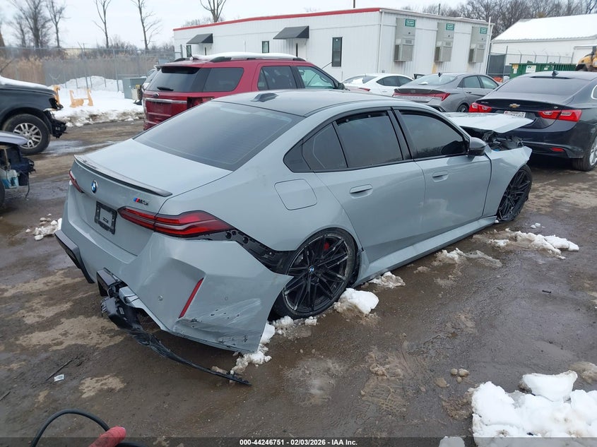 2026 BMW M5 VIN WBS83FK05TCV68511 IAAI salvage auction — Biohazard/Chemical, Salvage - Greater Than 75% (Maryland), sold $33,250 on 2026-03-31 (photo 4)