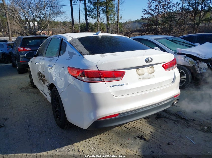 2016 Kia Optima VIN 5XXGT4L34GG040139 IAAI salvage auction — SIDE, Salvage (Idaho), sold $925 on 2026-07-21 (photo 3)