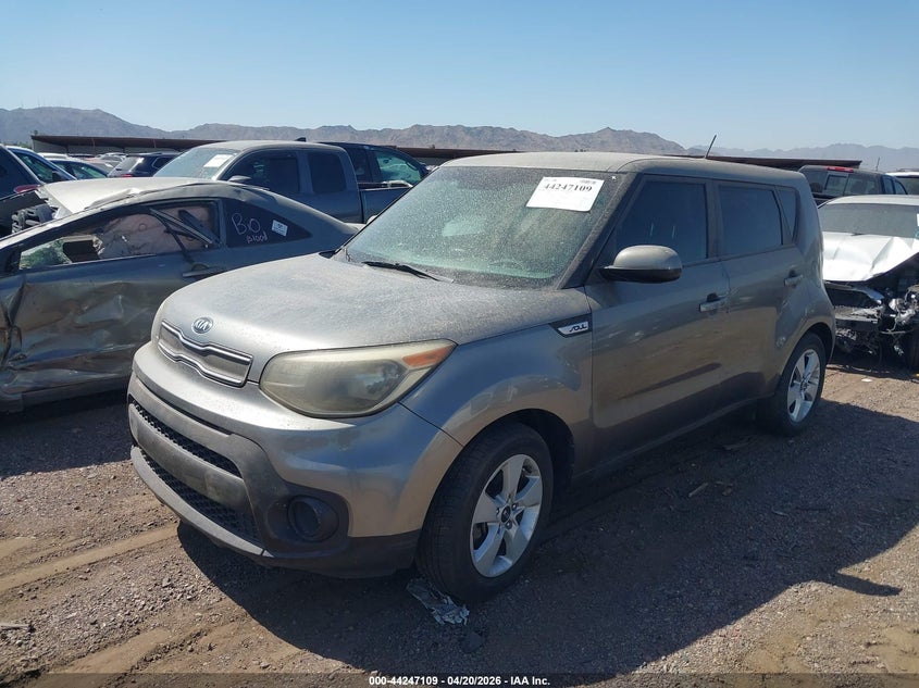 2017 Kia Soul VIN KNDJN2A21H7497578 IAAI salvage auction — RIGHT FRONT, Clear (Missouri), sold $675 on 2026-07-28 (photo 2)